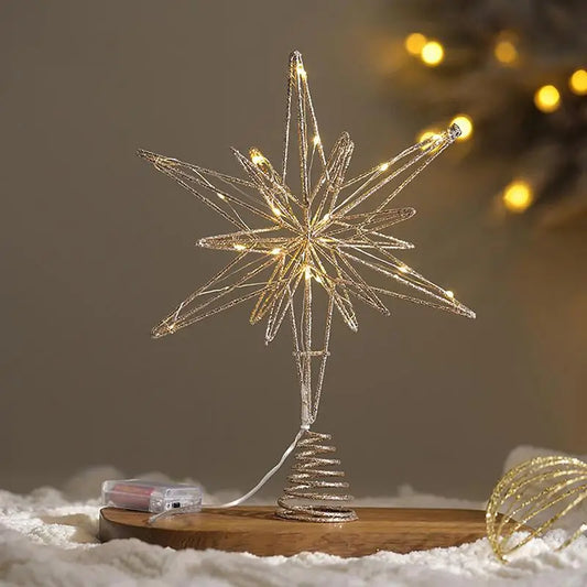 LED Star Christmas Tree Topper