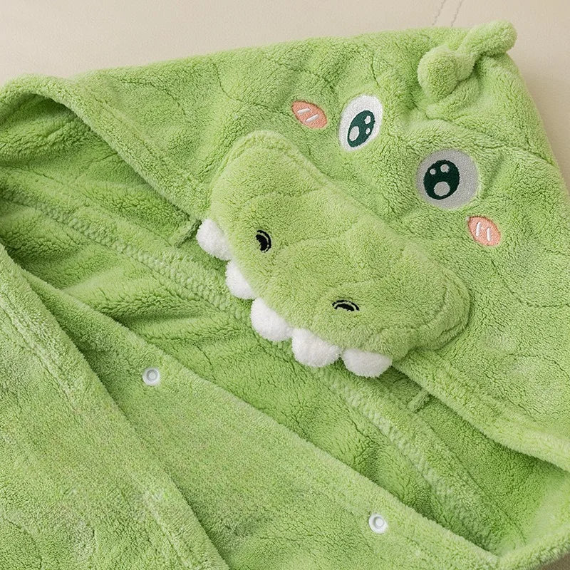 Kids Hooded Poncho Towel