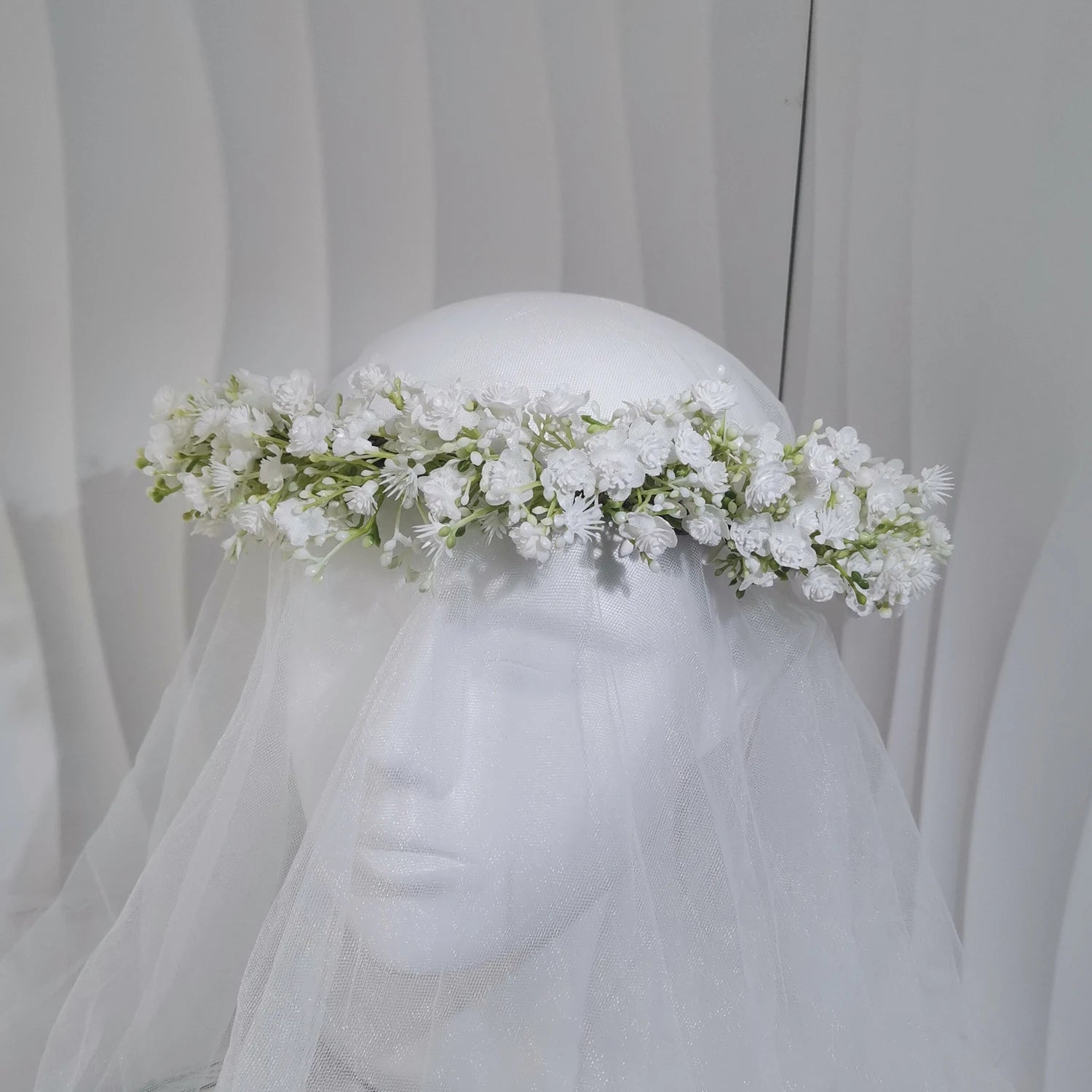 artificial flower crown