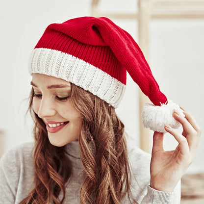 knitted christmas hat
