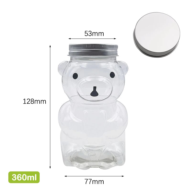 Christmas Snowman Plastic Juice Bottles
