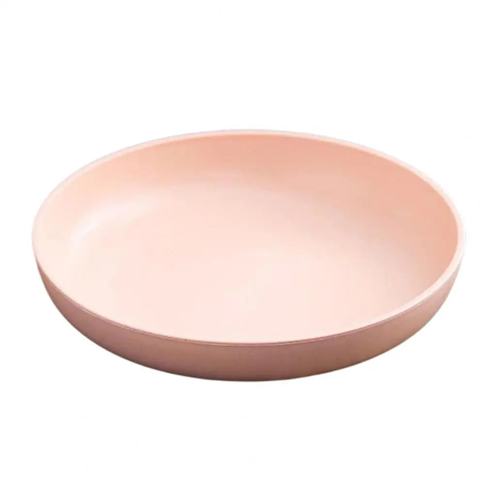 Assiette à poisson ovale en paille de blé durable