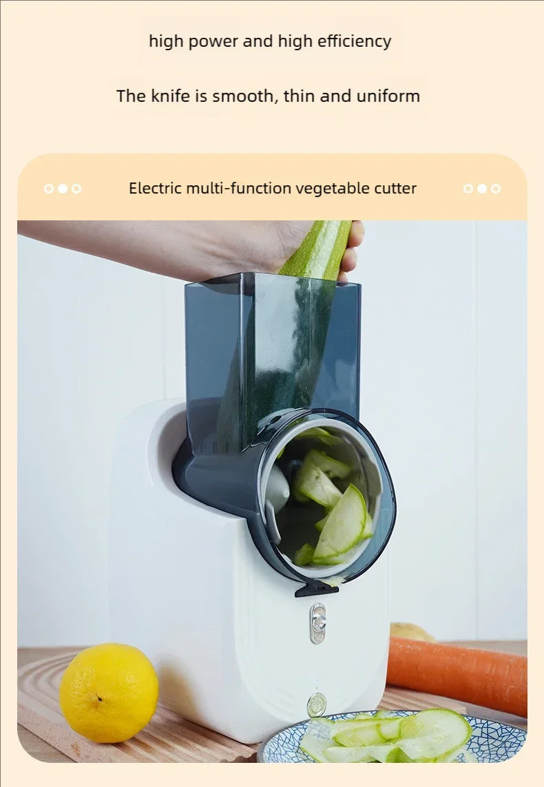 Elektrischer Gemüseschneider und -hobel