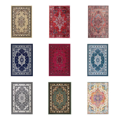 Crystal Velvet Living Room Large Area Carpet