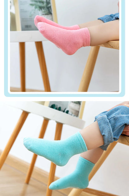 Chaussettes trampoline antidérapantes pour bébé, grandes tailles