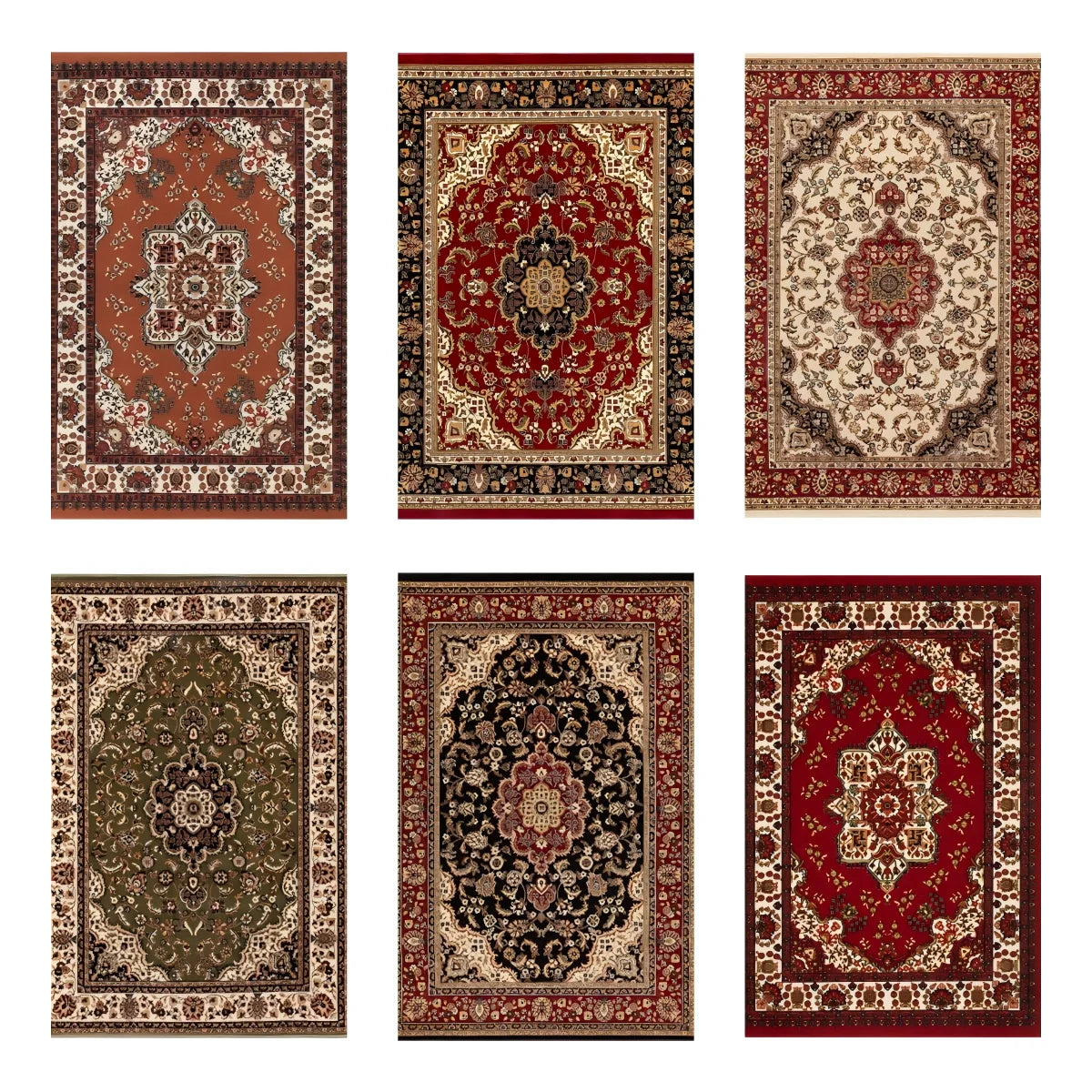 Crystal Velvet Living Room Large Area Carpet