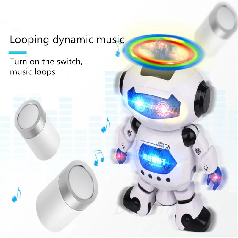 Jouet de danse robot pour enfants avec musique