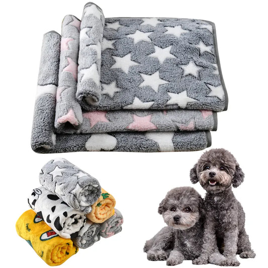 Tapis de lit doux et confortable pour chien