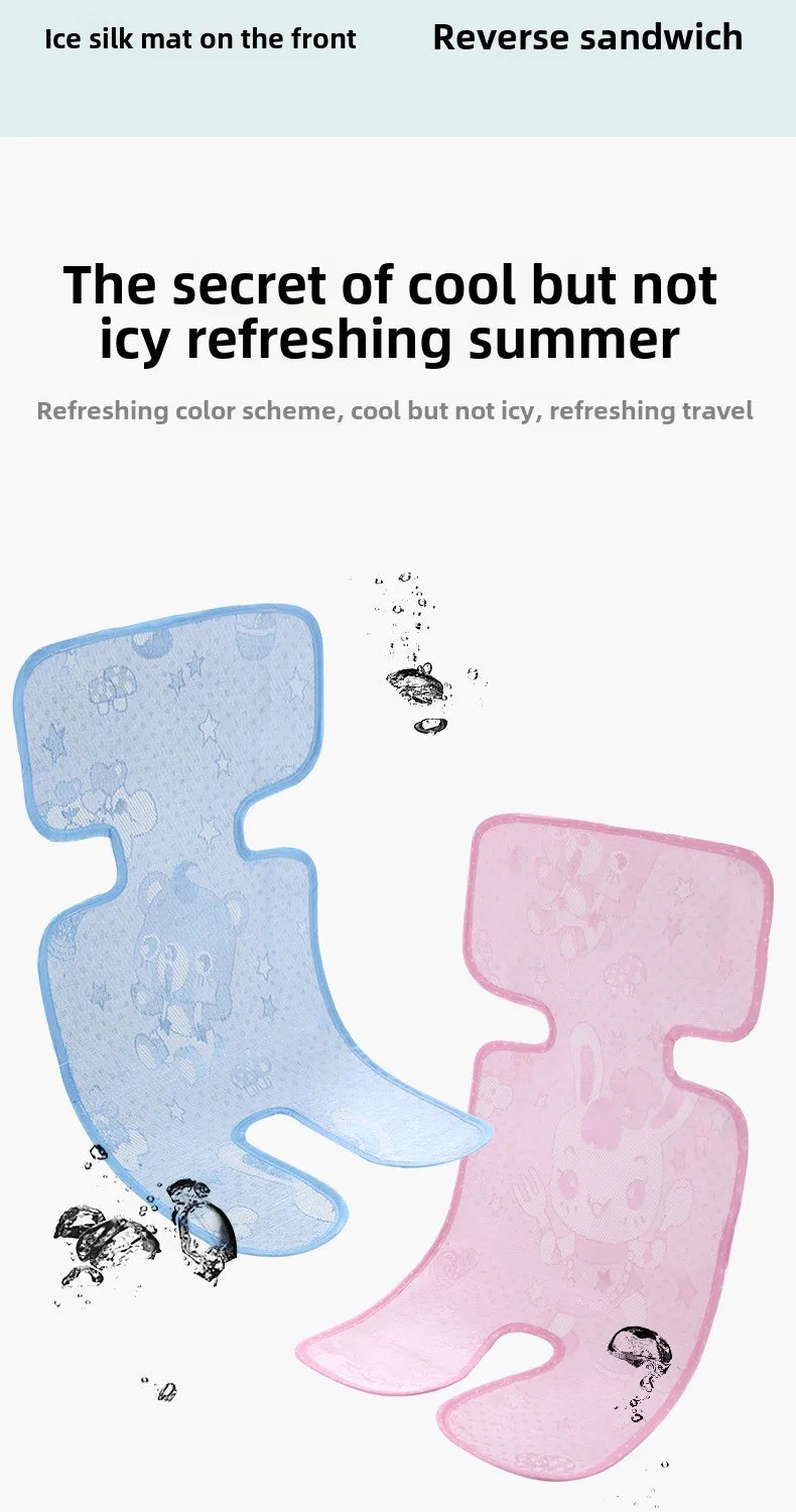 Universal Baby Stroller Washable Cooling Seat Mat