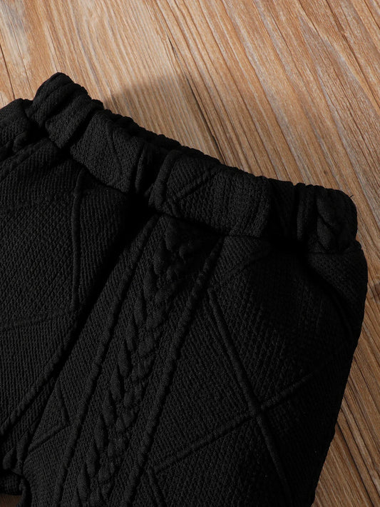 Ensemble de vêtements pour enfants garçons, 2 pièces, manches longues, sweat à capuche + pantalon