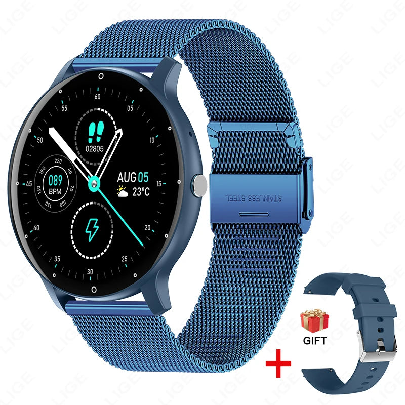 Waterproof Bluetooth Call Sports Fitness IP68 Smartwatch