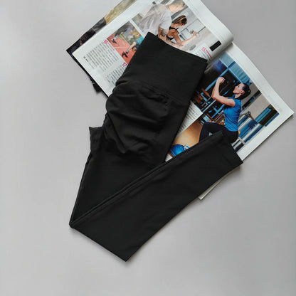 Women's Nude Hip Line High Waisted Fitness Yoga Pants