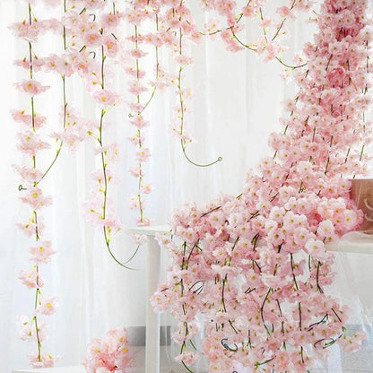 Stunning 180CM Artificial Sakura Flowers Vine