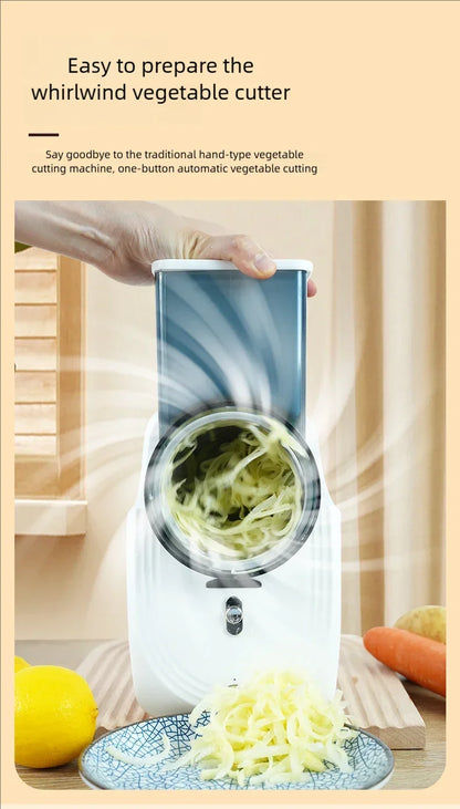 Elektrischer Gemüseschneider und -hobel