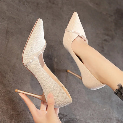 Spring & Autumn Pointy High Heels