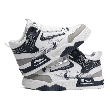 Men's Leather Casual Sneakers