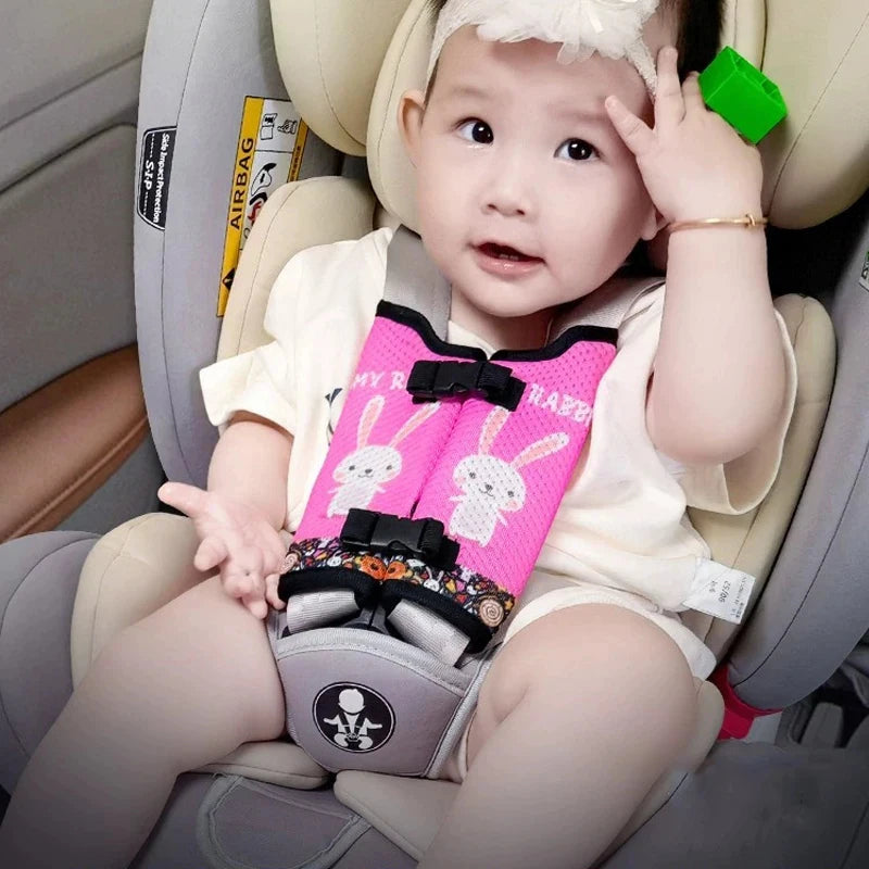 Child Safety Seat Belt Pad & Shoulder Positioner