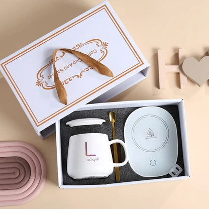 Coffret cadeau tasse en céramique pour joli couple