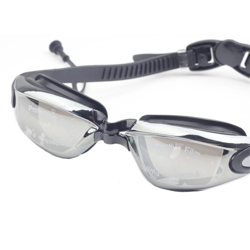 Lunettes de natation avec bouchons d'oreilles