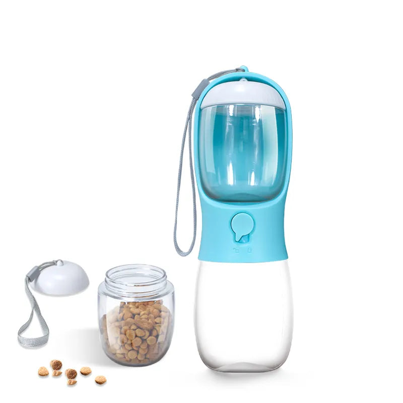 Portable 2-in-1 Pet Water & Food Dispenser