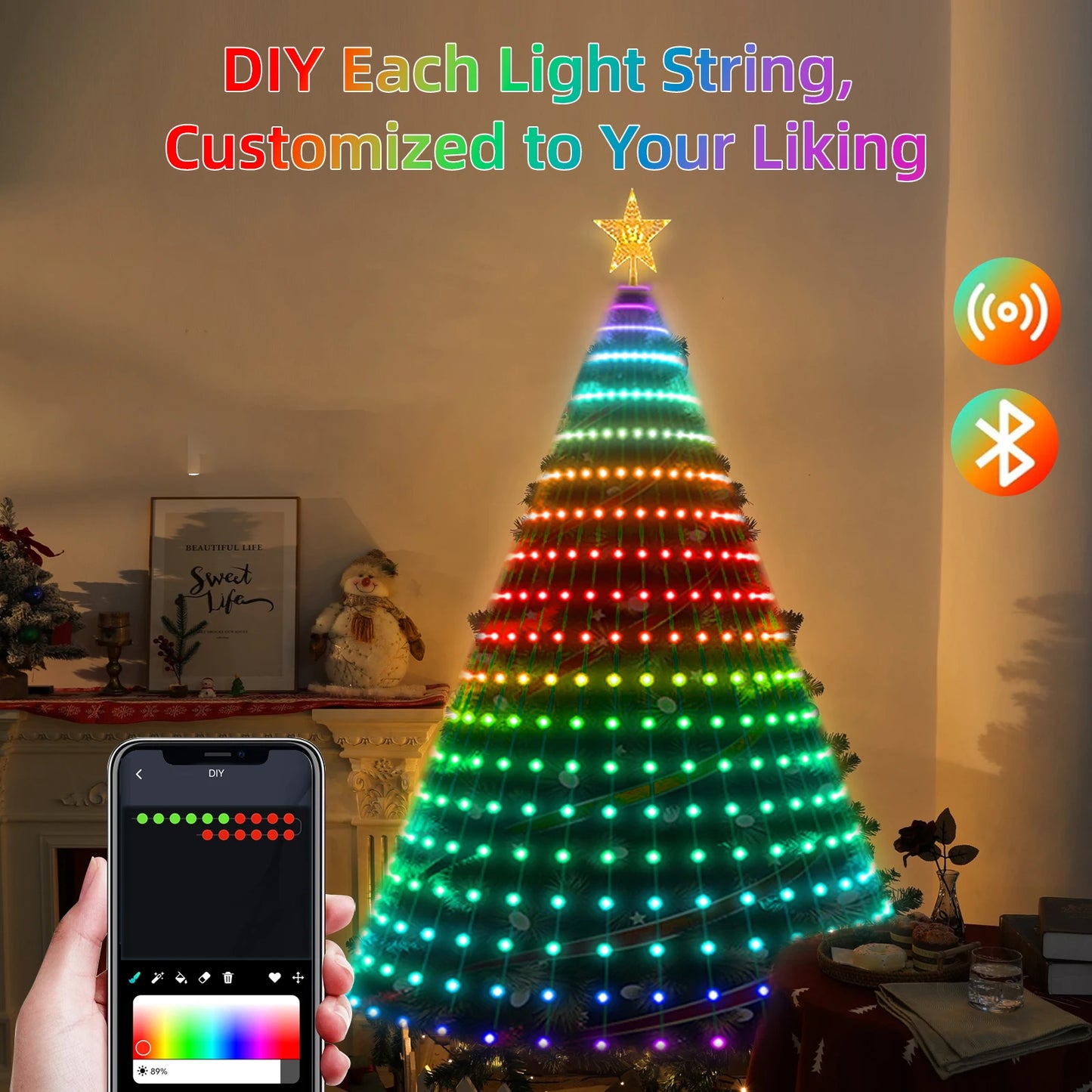 smart led christmas lights
