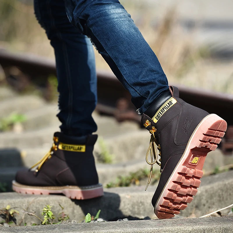 Chaussures d'extérieur en cuir pour hommes