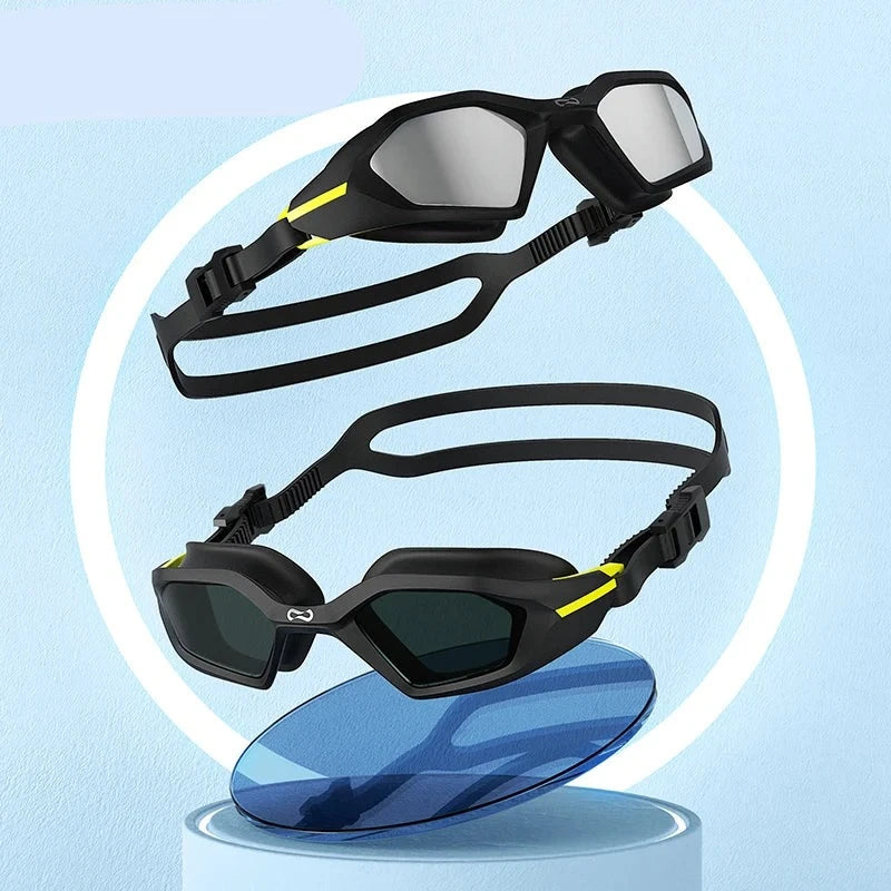 Lunettes de natation anti-buée avec protection UV