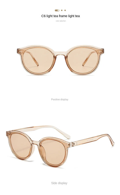 Lunettes de soleil rétro dégradées aux rayons UV