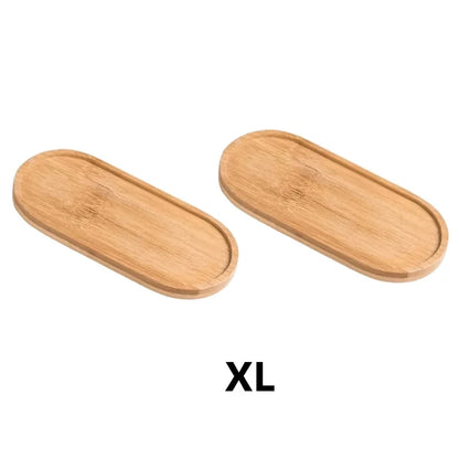 Waterproof Bamboo Wooden Pallet Rectangular Basin Tray