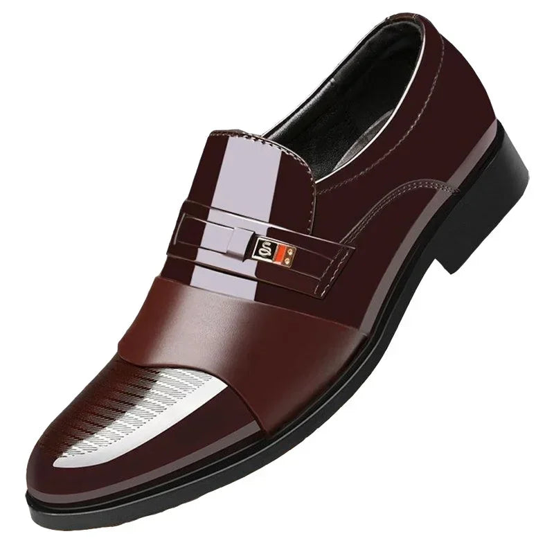 Chaussures habillées classiques en cuir Oxford pour hommes