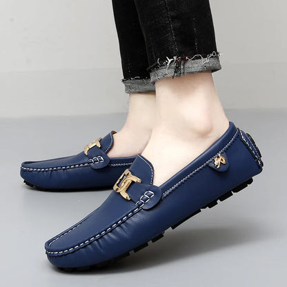 Mocassins respirants faits main pour hommes