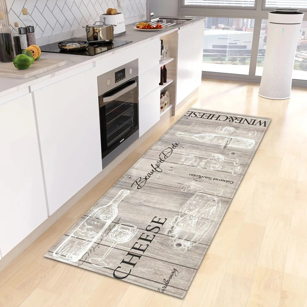 Non-slip Coffee-Themed Floor Mat