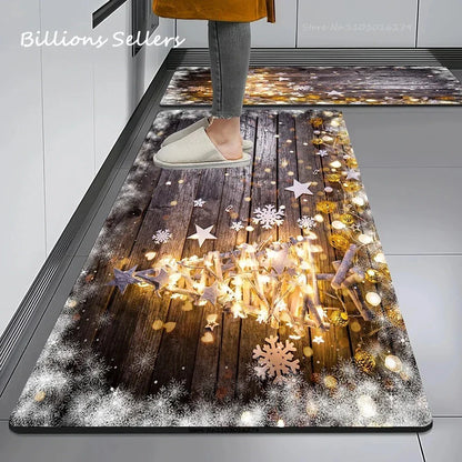 Christmas Kitchen Floor Mat Doormat