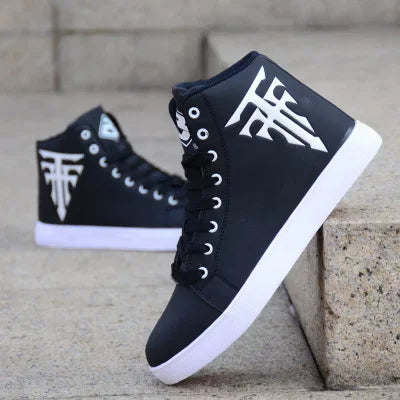 Men's High-Top Vulcanized Sneakers