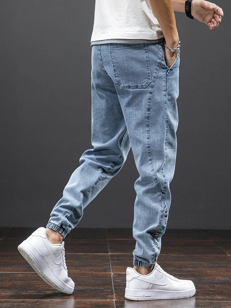 Spring Summer Streetwear Cargo Jeans