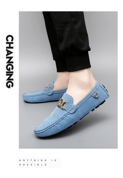 Mocassins décontractés élégants à enfiler pour hommes