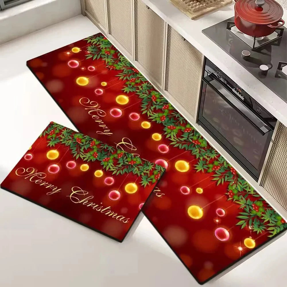 Christmas Kitchen Floor Mat Doormat