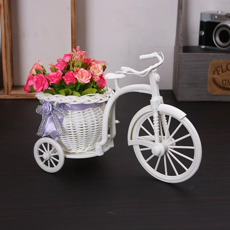 Tricycle Shaped Flower Basket Ceremony Decoration