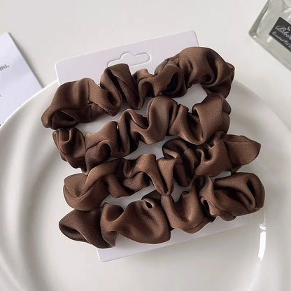 Bandeaux pour cheveux en satin de soie pour femme