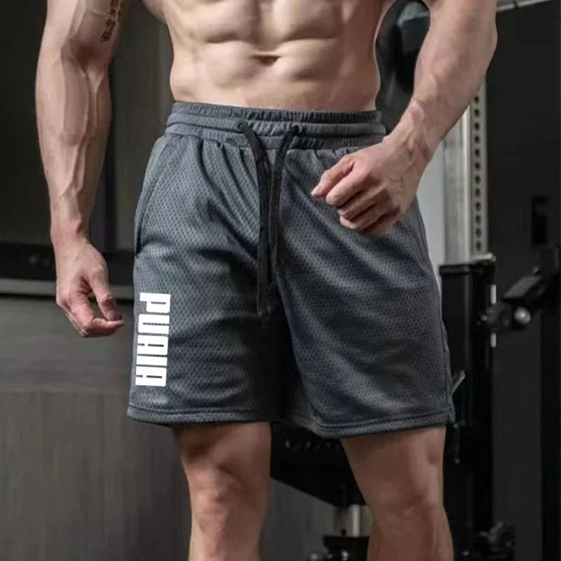 Short de sport d'été à séchage rapide pour hommes