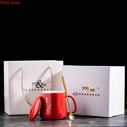 Ensemble de tasses en céramique pour couple