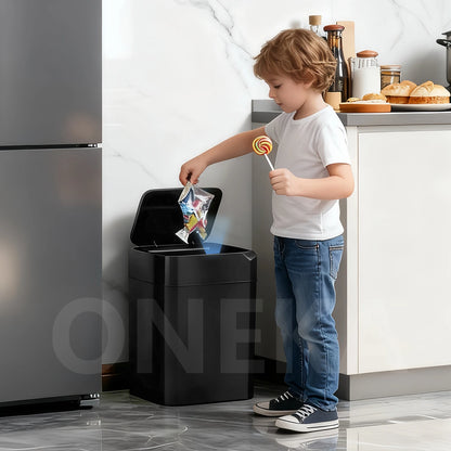 Touchless Motion Sensor Bathroom Trash Can