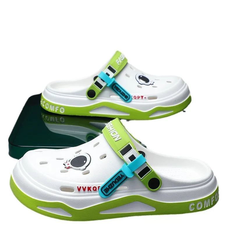 Men's Beach Wear Korean Style Plus Size Slippers