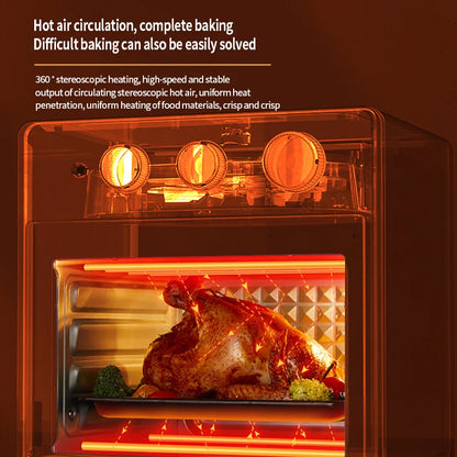 Nonstick Electric Air Fryer with Window