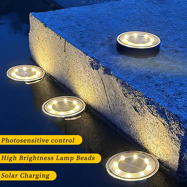 Waterproof Decorative Solar Floor Lamp Detail