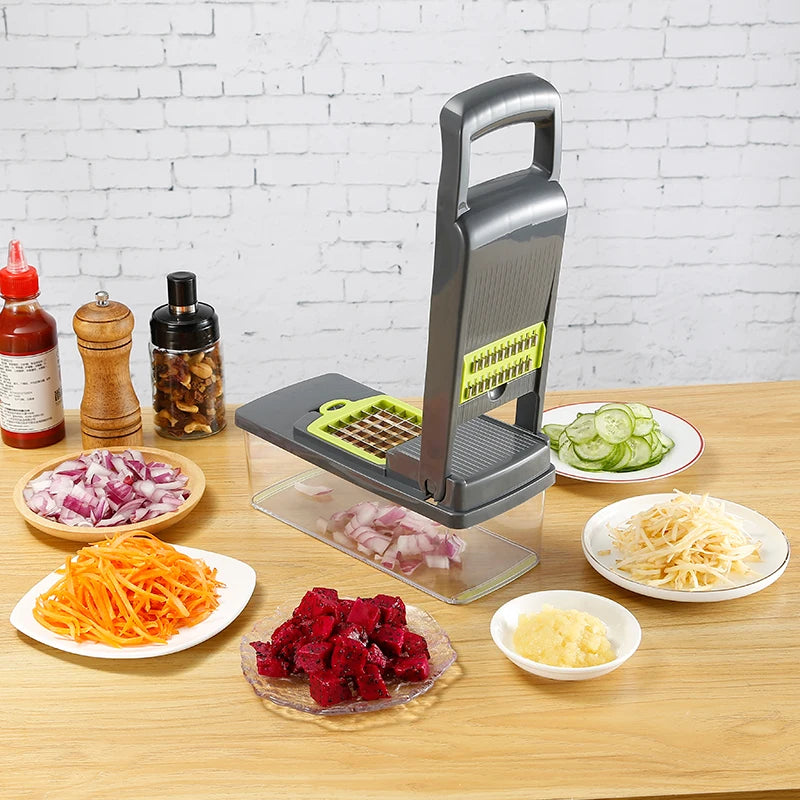 14/16-in-1 Multifunctional Vegetable Chopper & Slicer