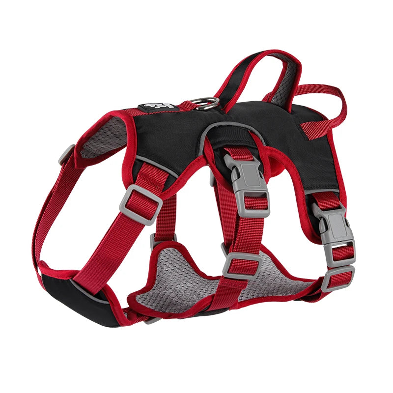 Pet Rainproof Bulldog Anti-slip Night Reflective Harnesses