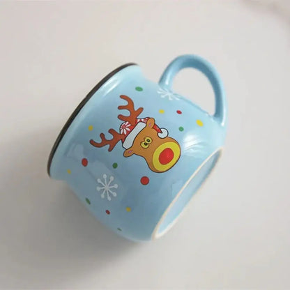 150ML Cartoon Santa Christmas Ceramic Mug