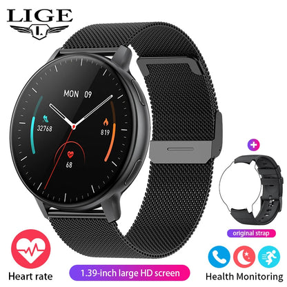 Women's Bluetooth Call Health Monitor Sports Smartwatch