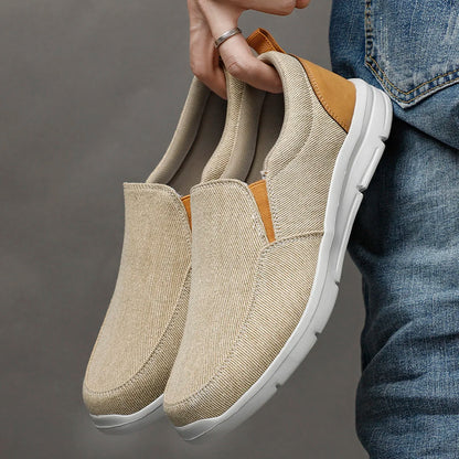 Men's Casual Slip-On Canvas Sneakers